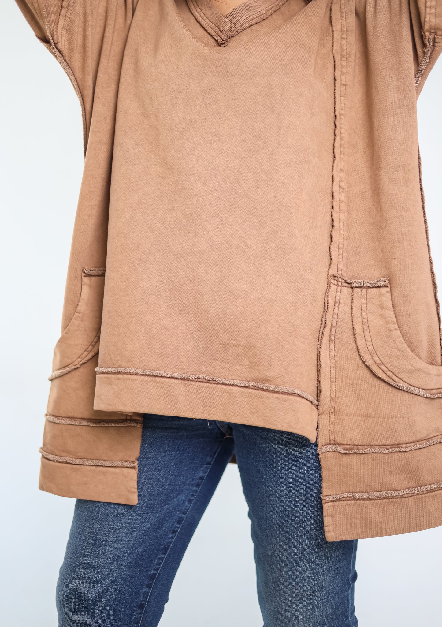 Washed sweatshirt - HAVAN