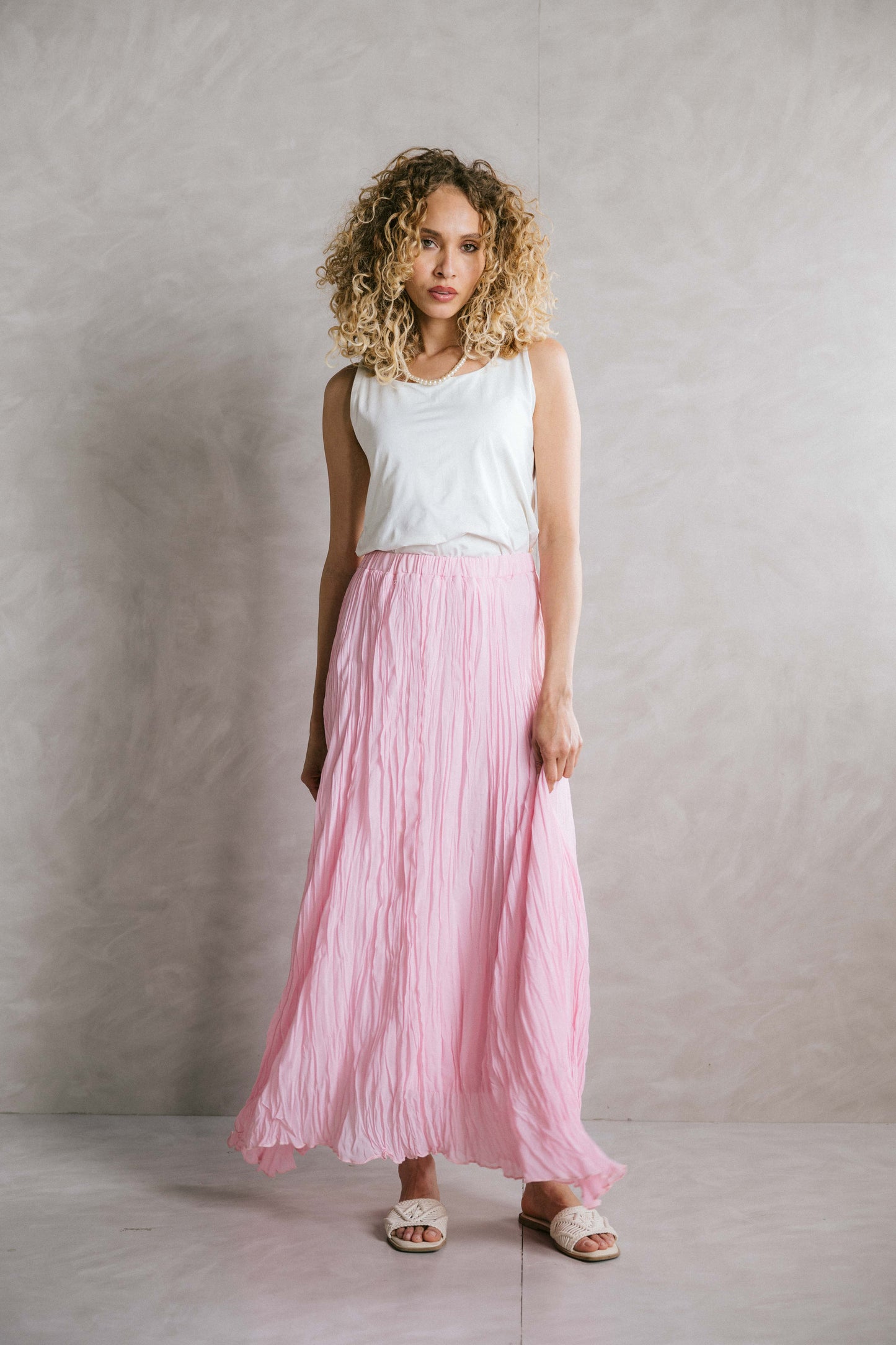 Crinkle Skirt