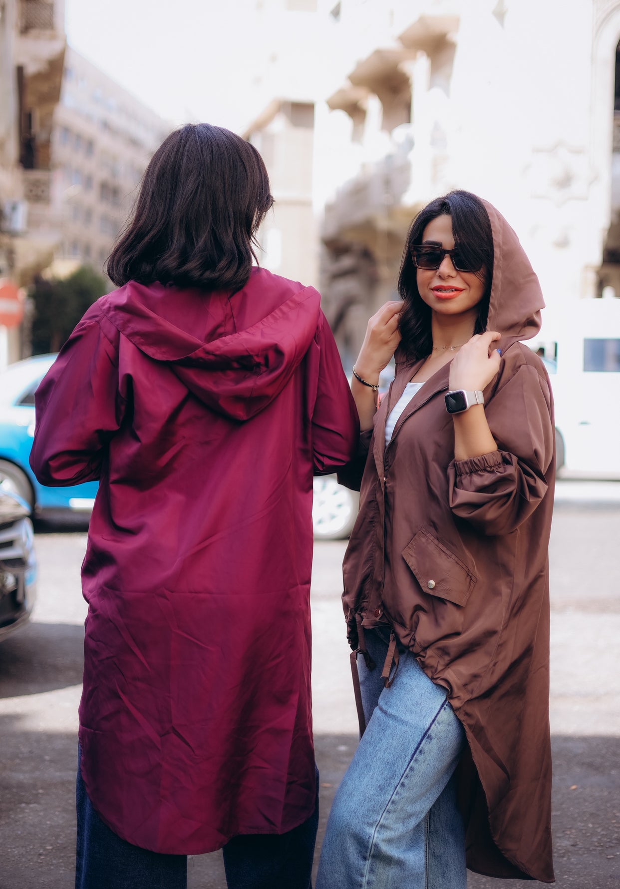 High law zipper jacket