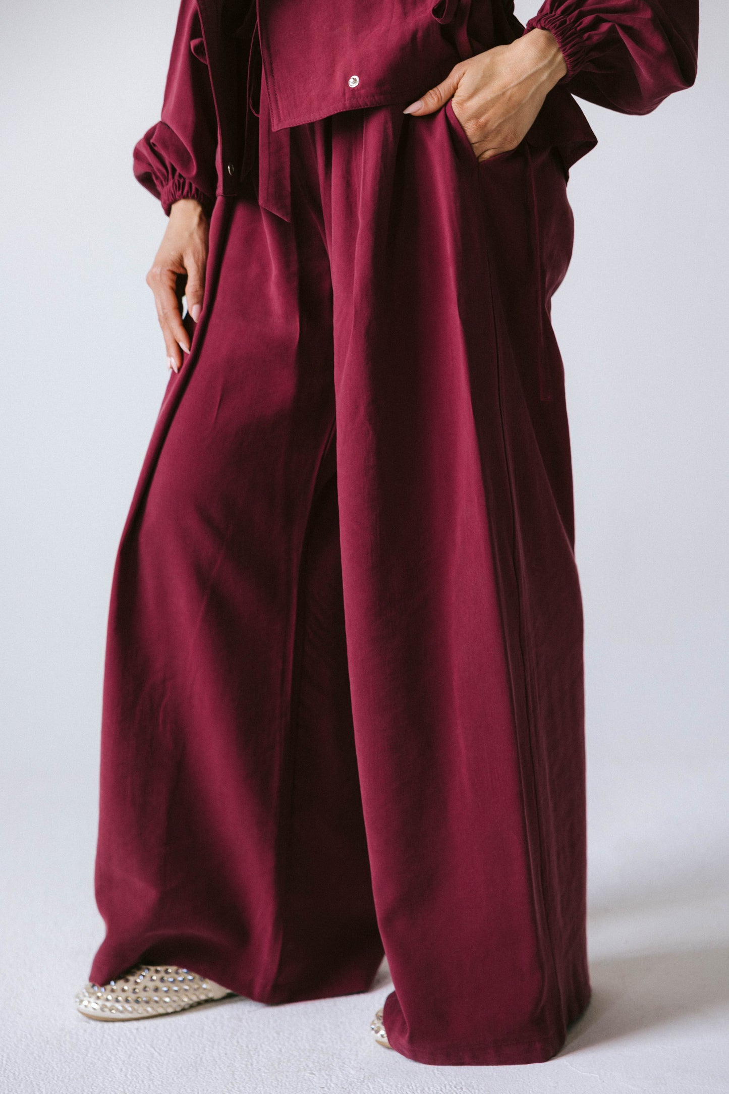 The flow set - burgundy