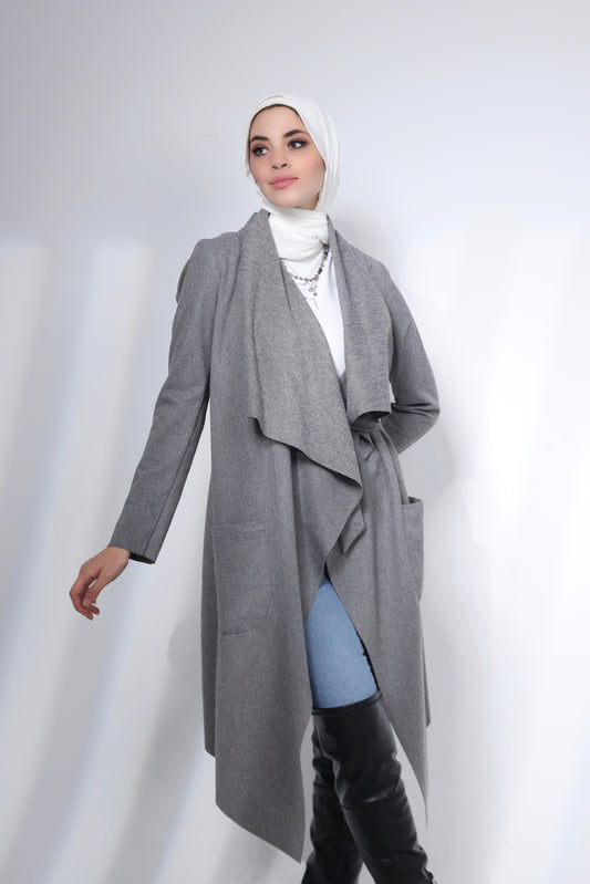 Shawl collar cardigan