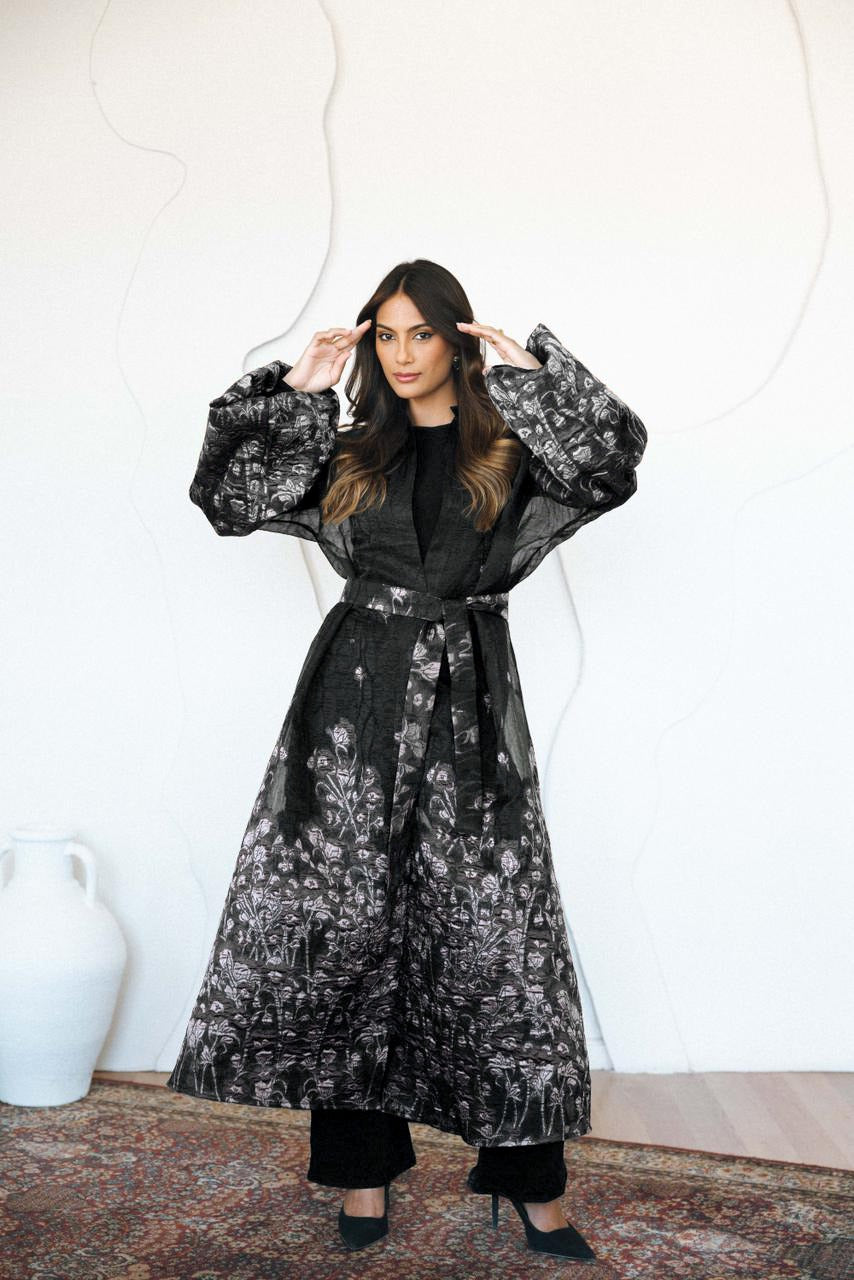 AZZAHRA KAFTAN - SILVER