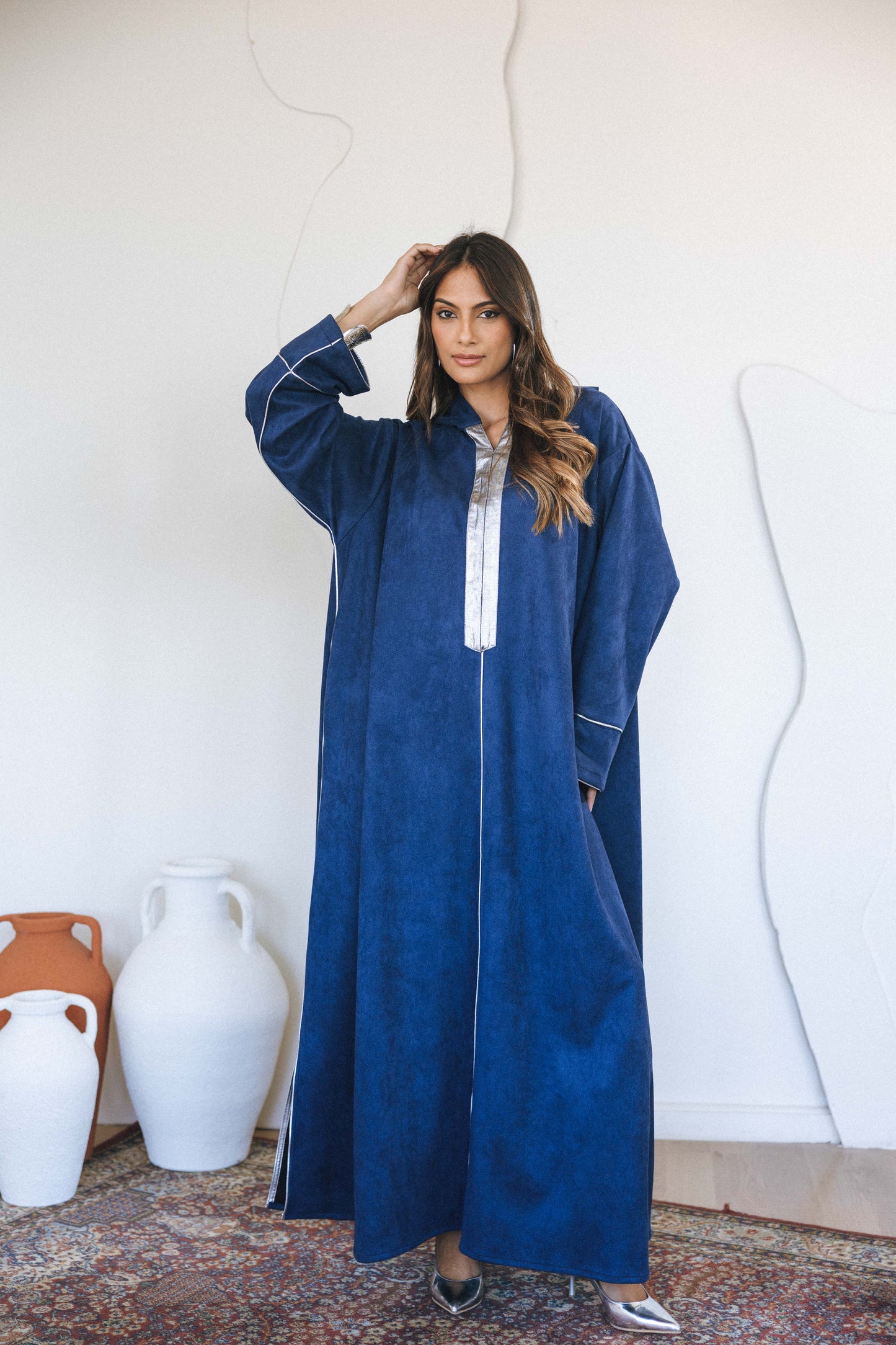 ZINA KAFTAN - NAVY