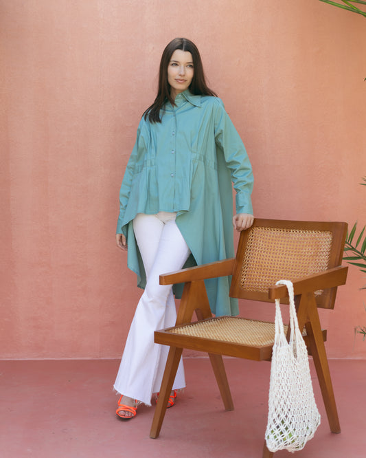 Flow Poplin shirt