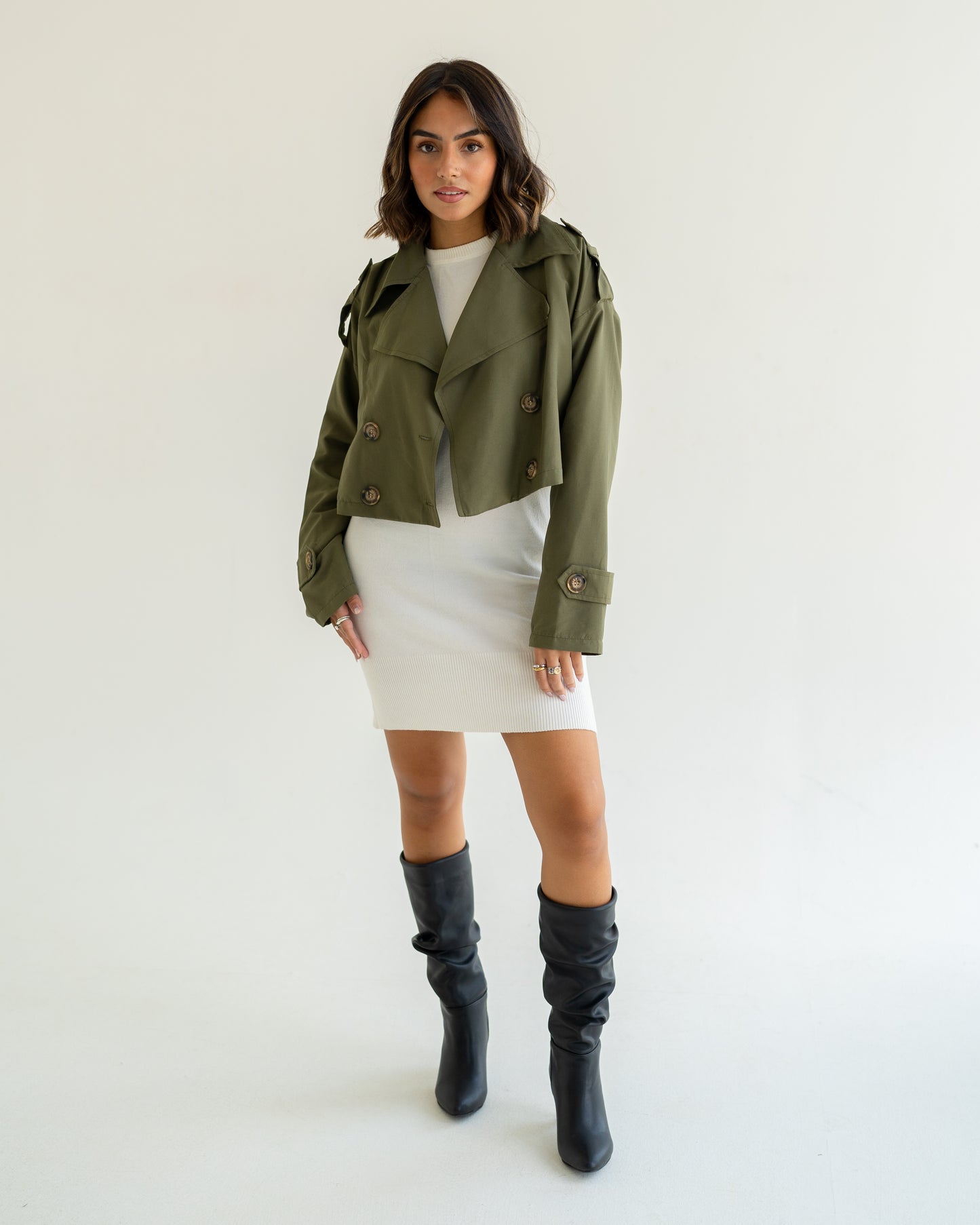 Two pieces trench coat