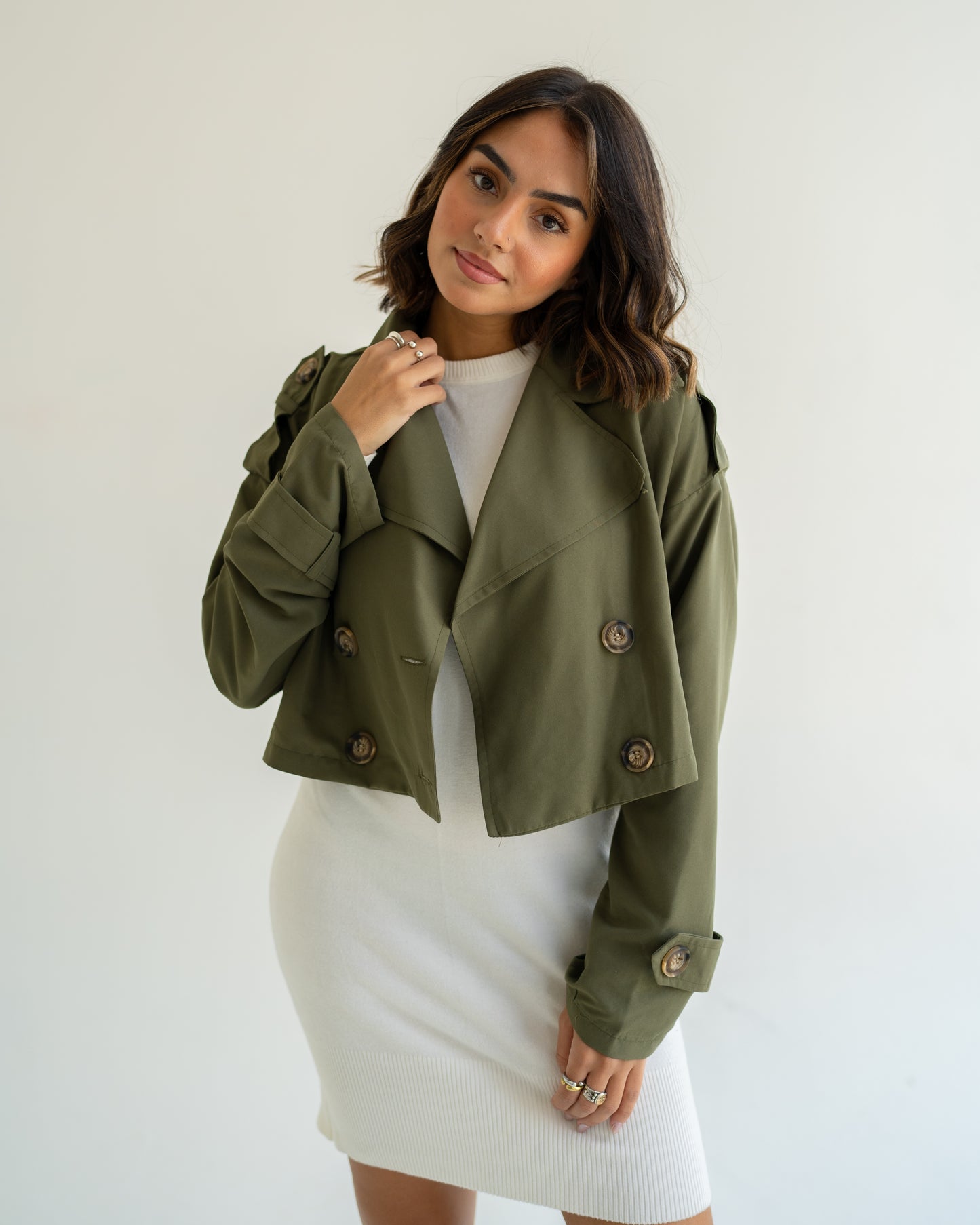 Two pieces trench coat