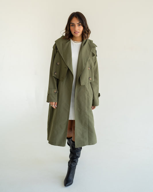 Two pieces trench coat