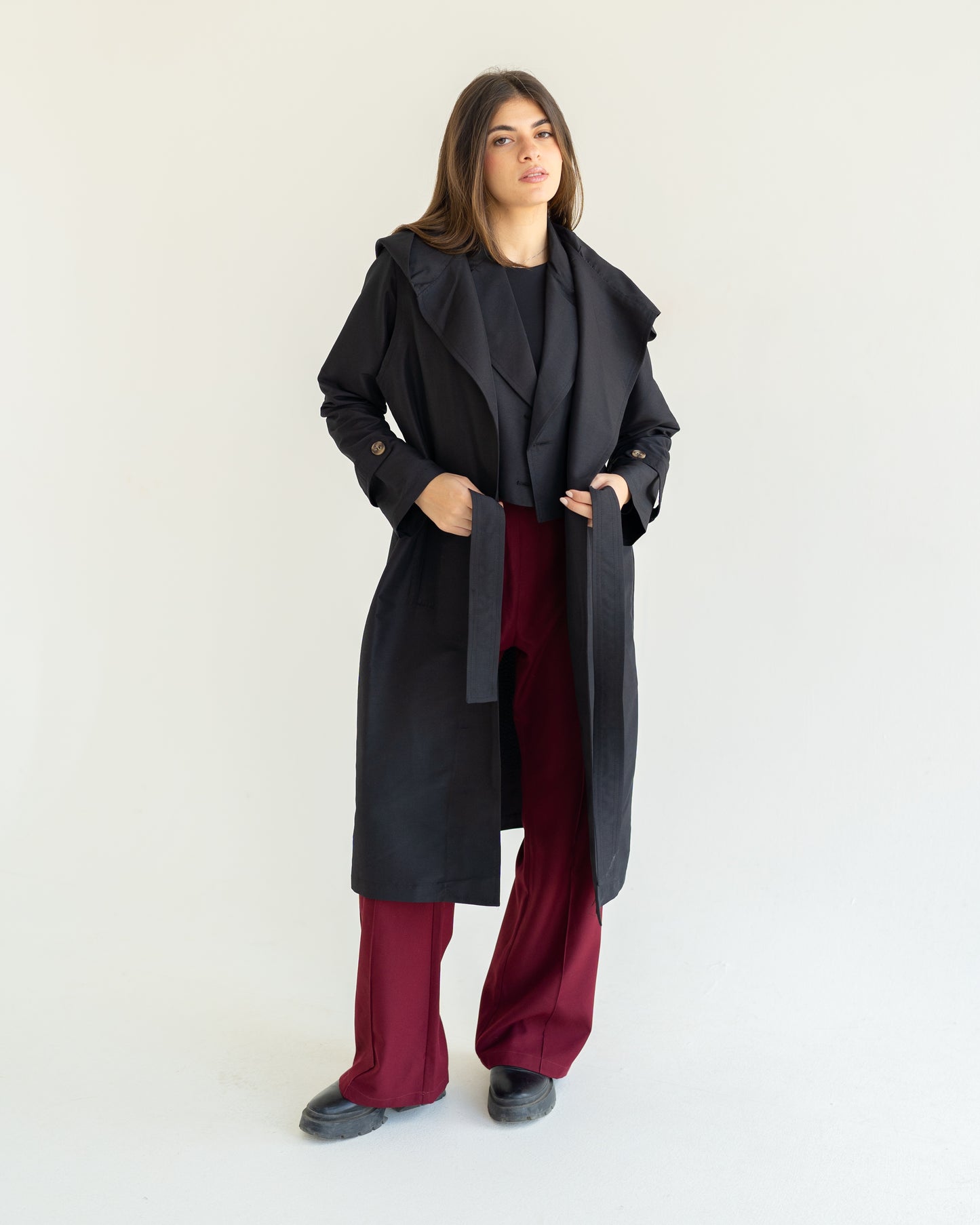 Two pieces trench coat