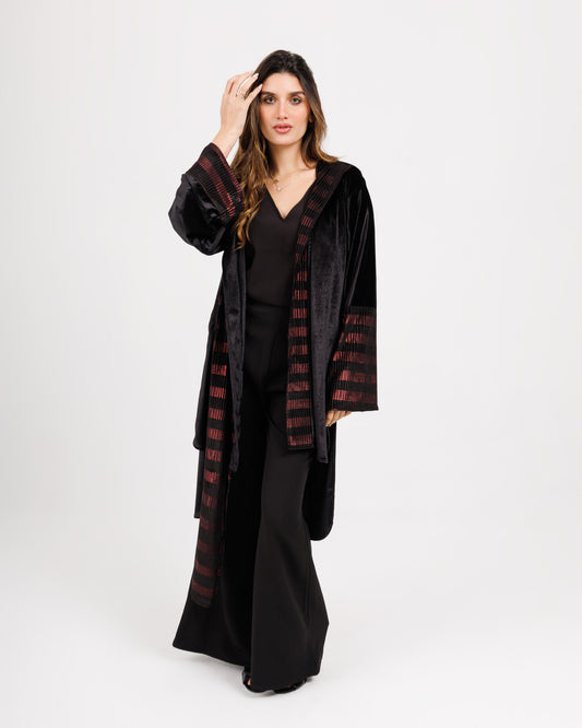 Velvet Stripes cardigan