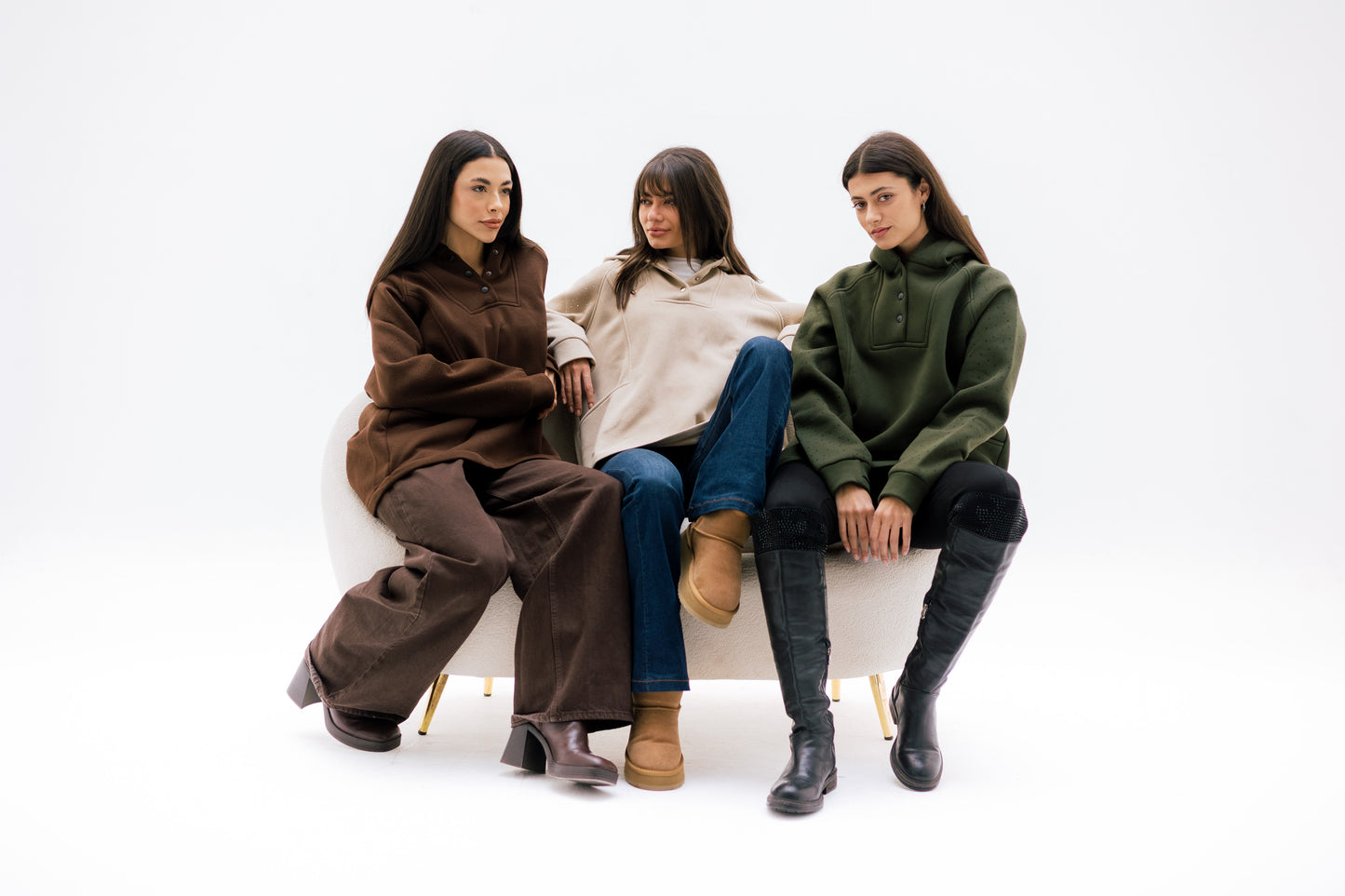 Rhinestone Whisper Hoodie - black