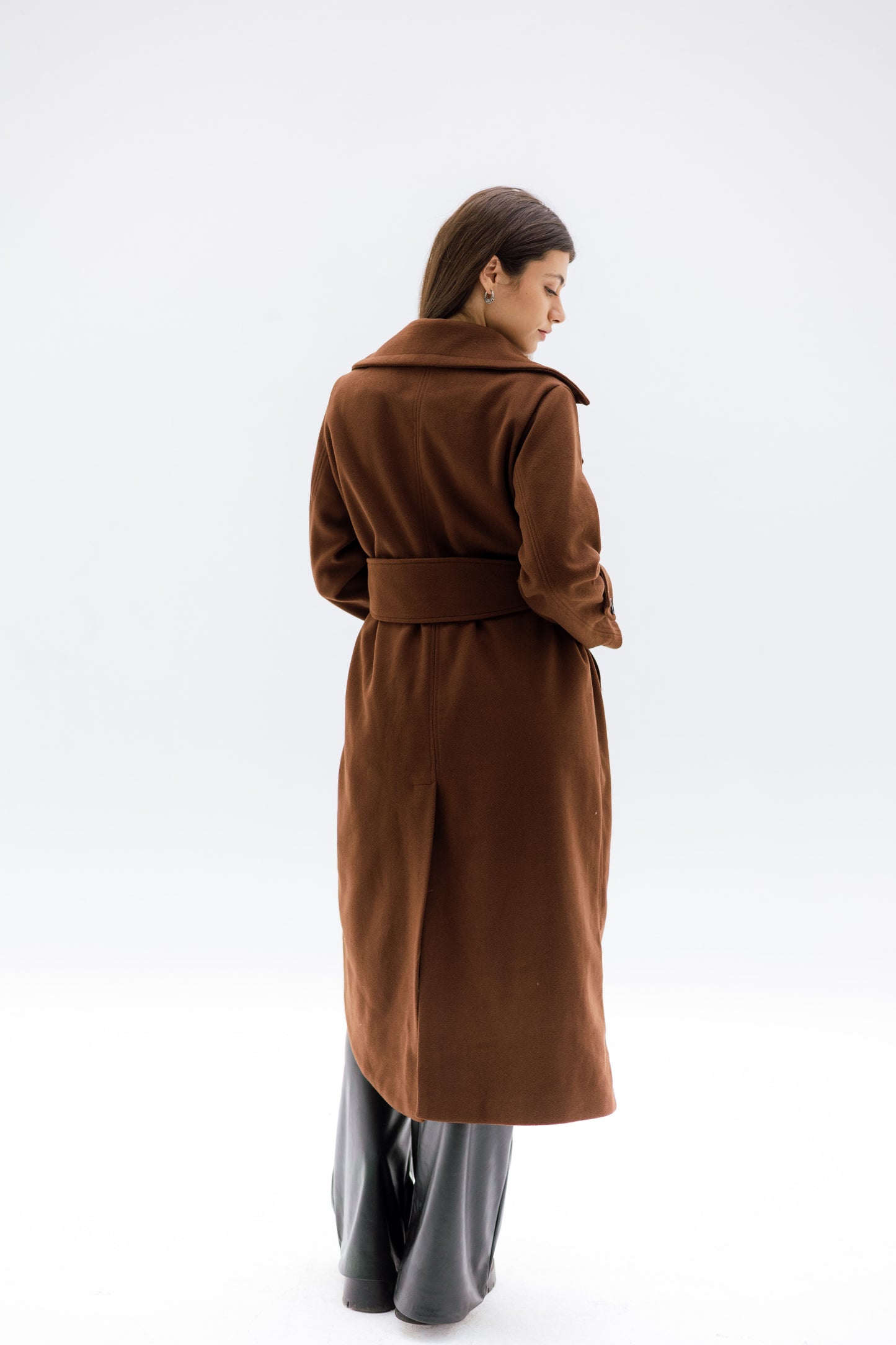 Asymmetrical coat