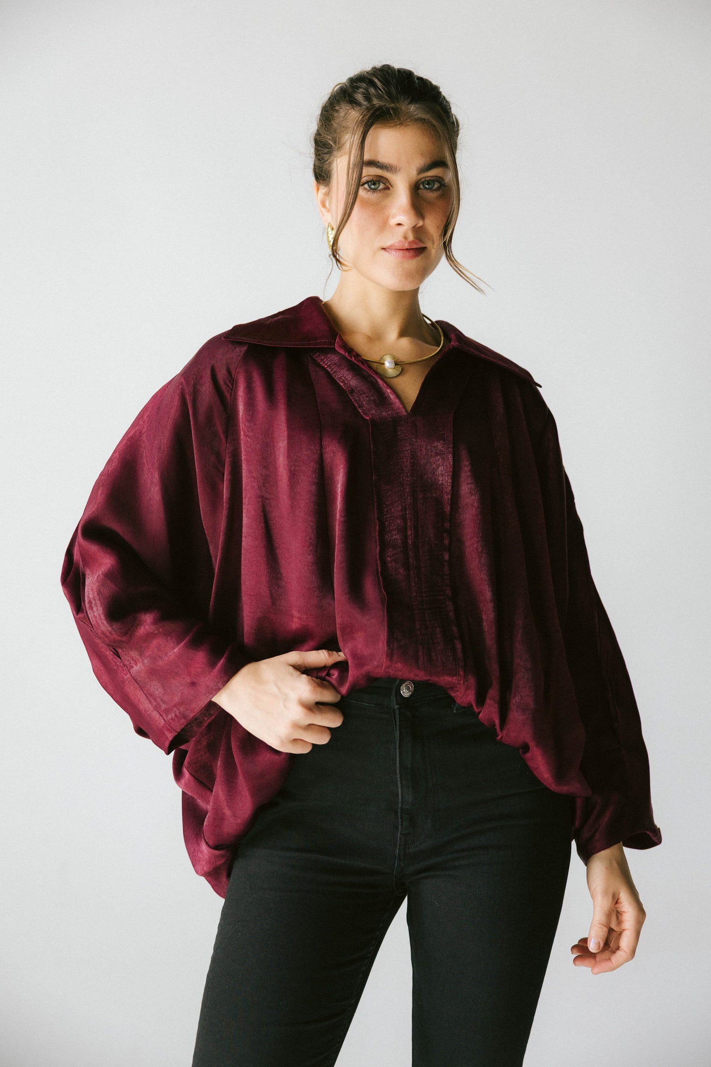 Luster Blouse
