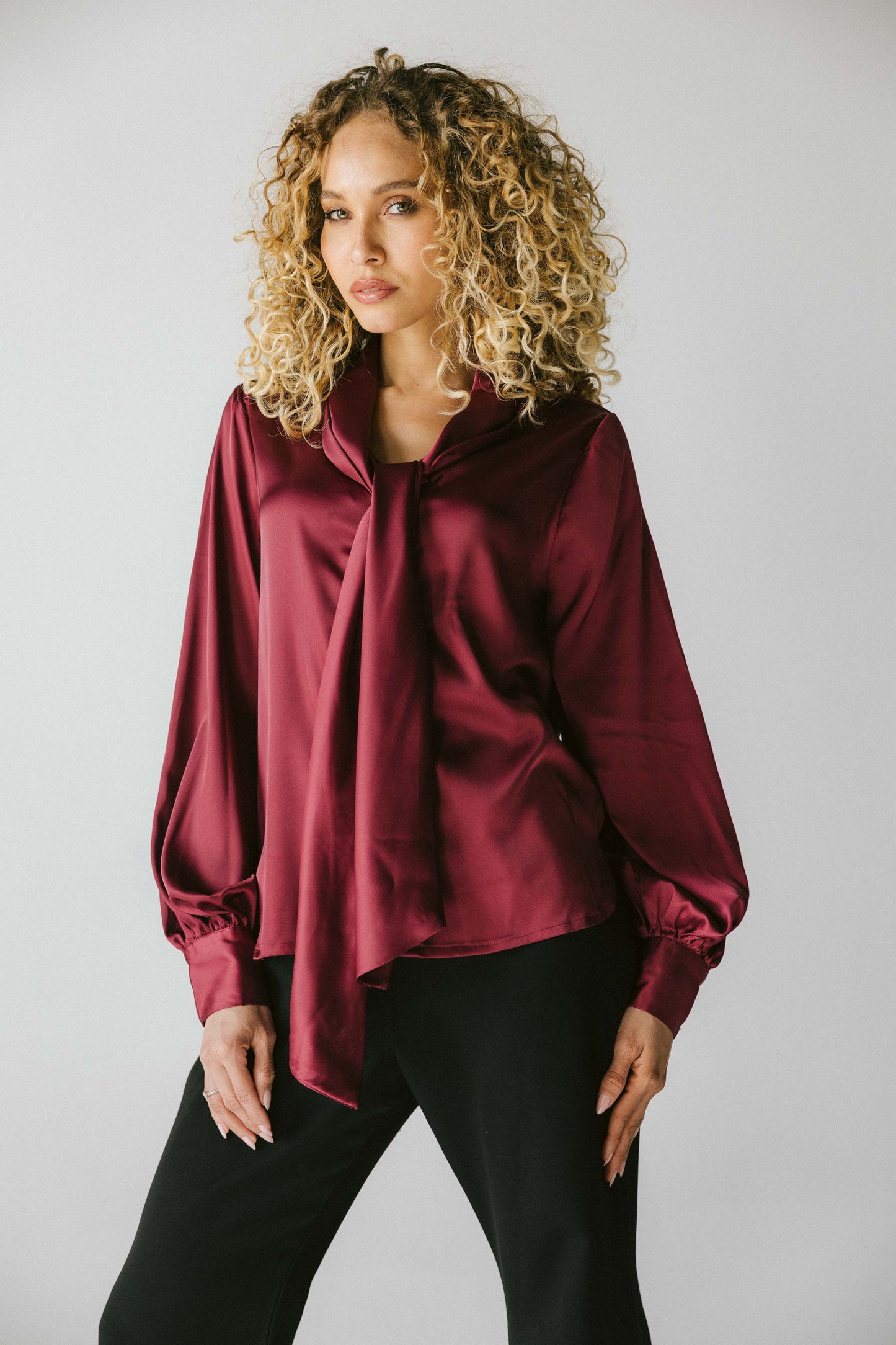 Tie Blouse