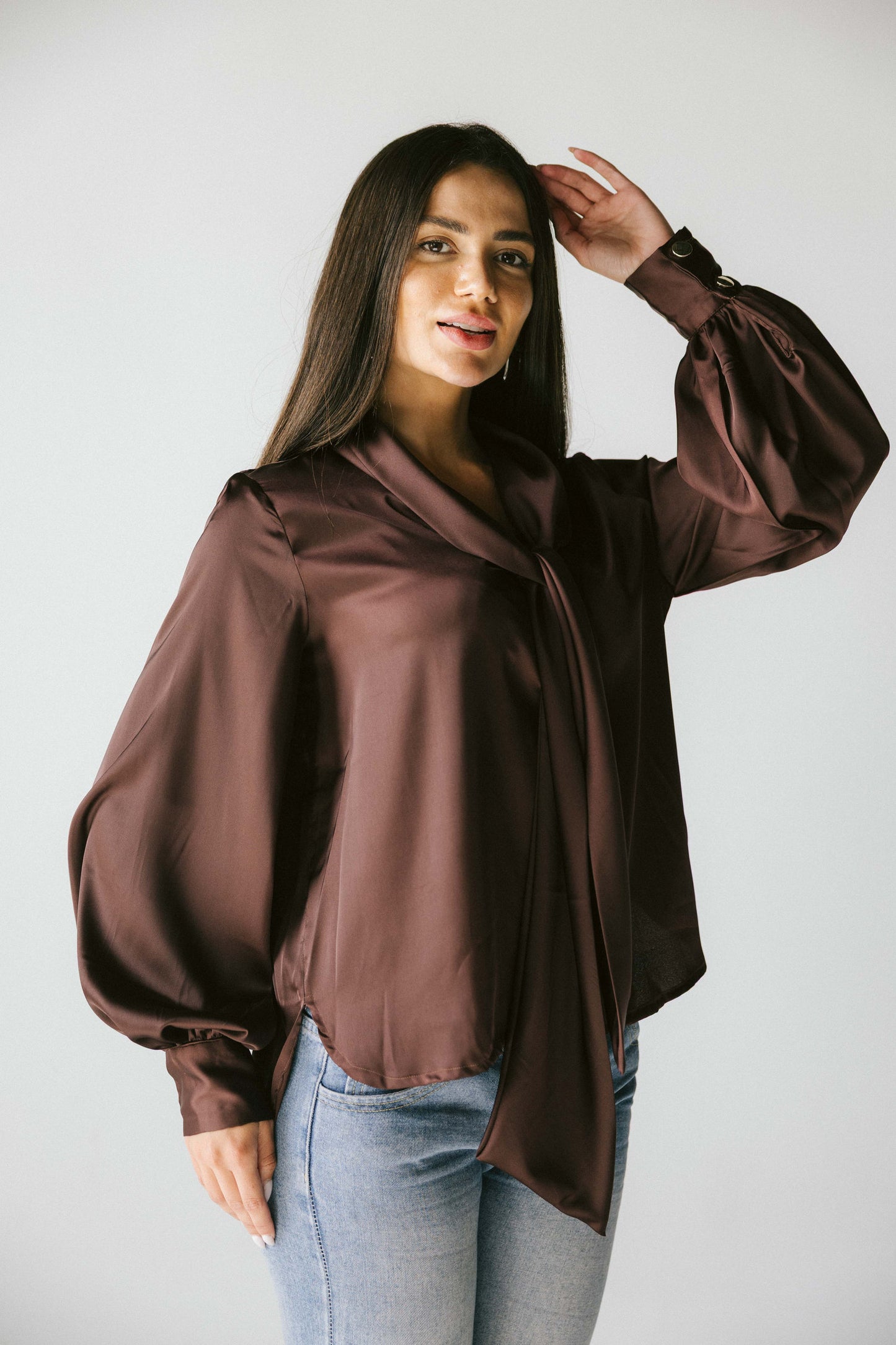 Tie Blouse