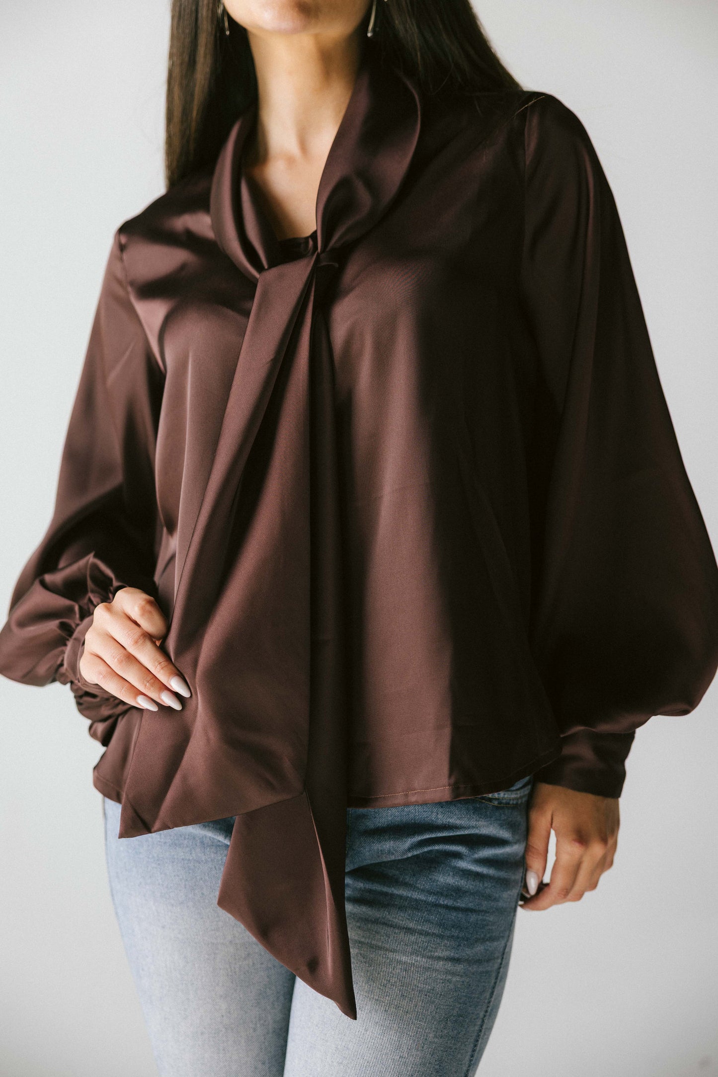 Tie Blouse