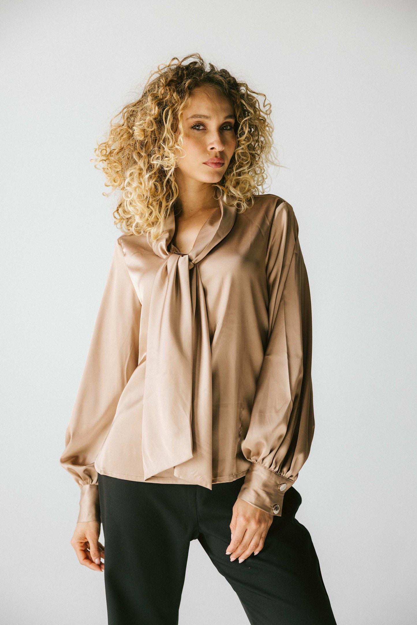 Tie Blouse
