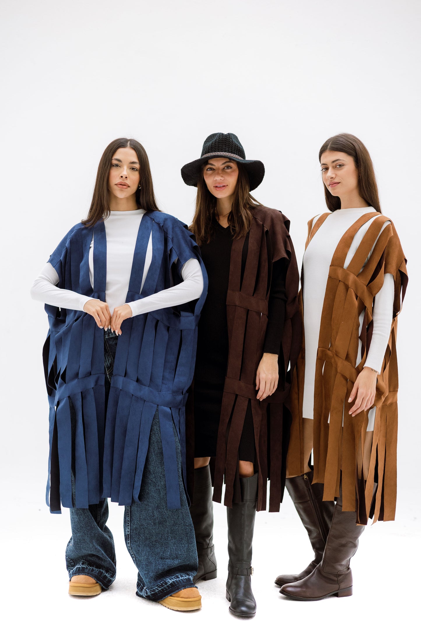 Cut out fringes cardigan - HAVAN