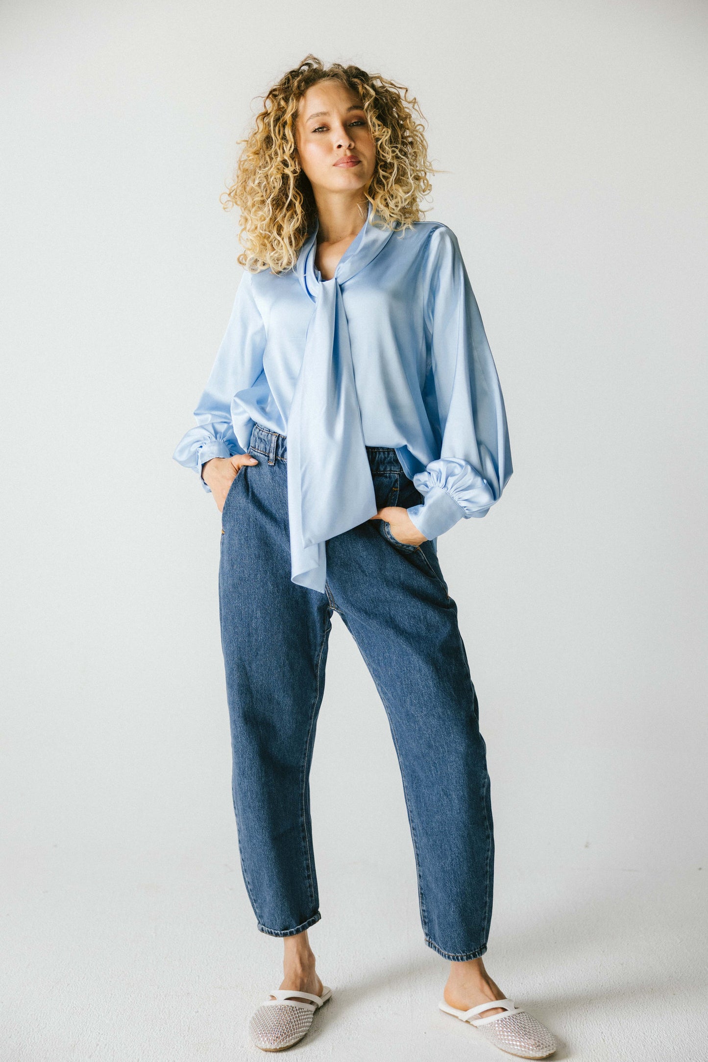 Tie Blouse