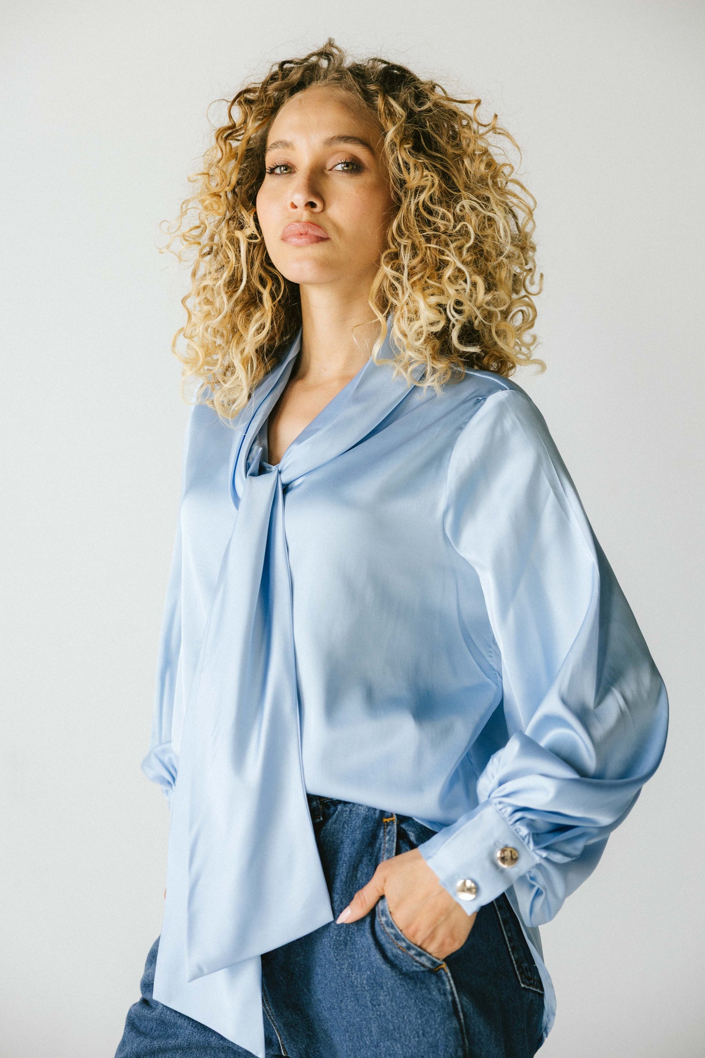 Tie Blouse