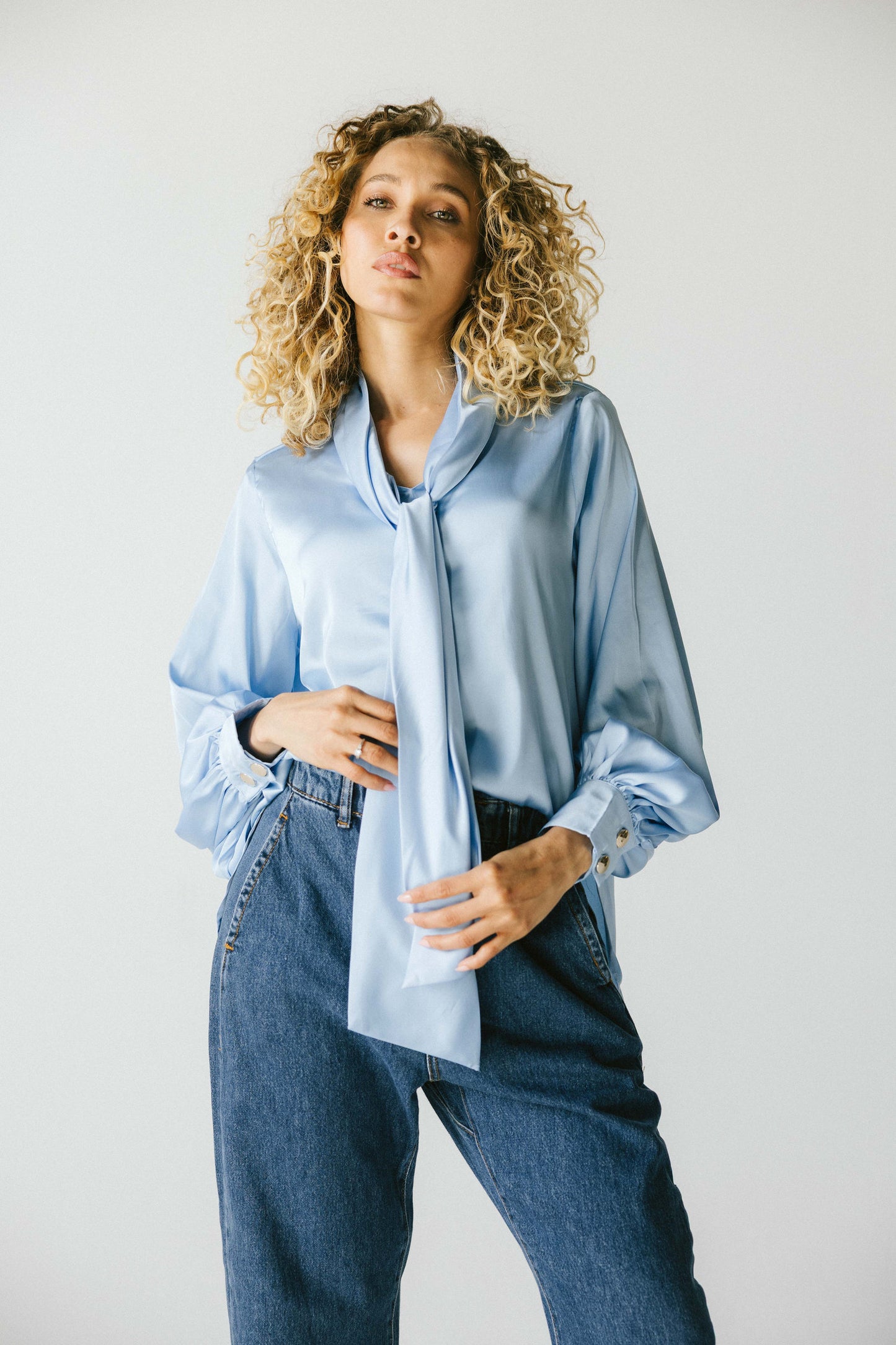 Tie Blouse