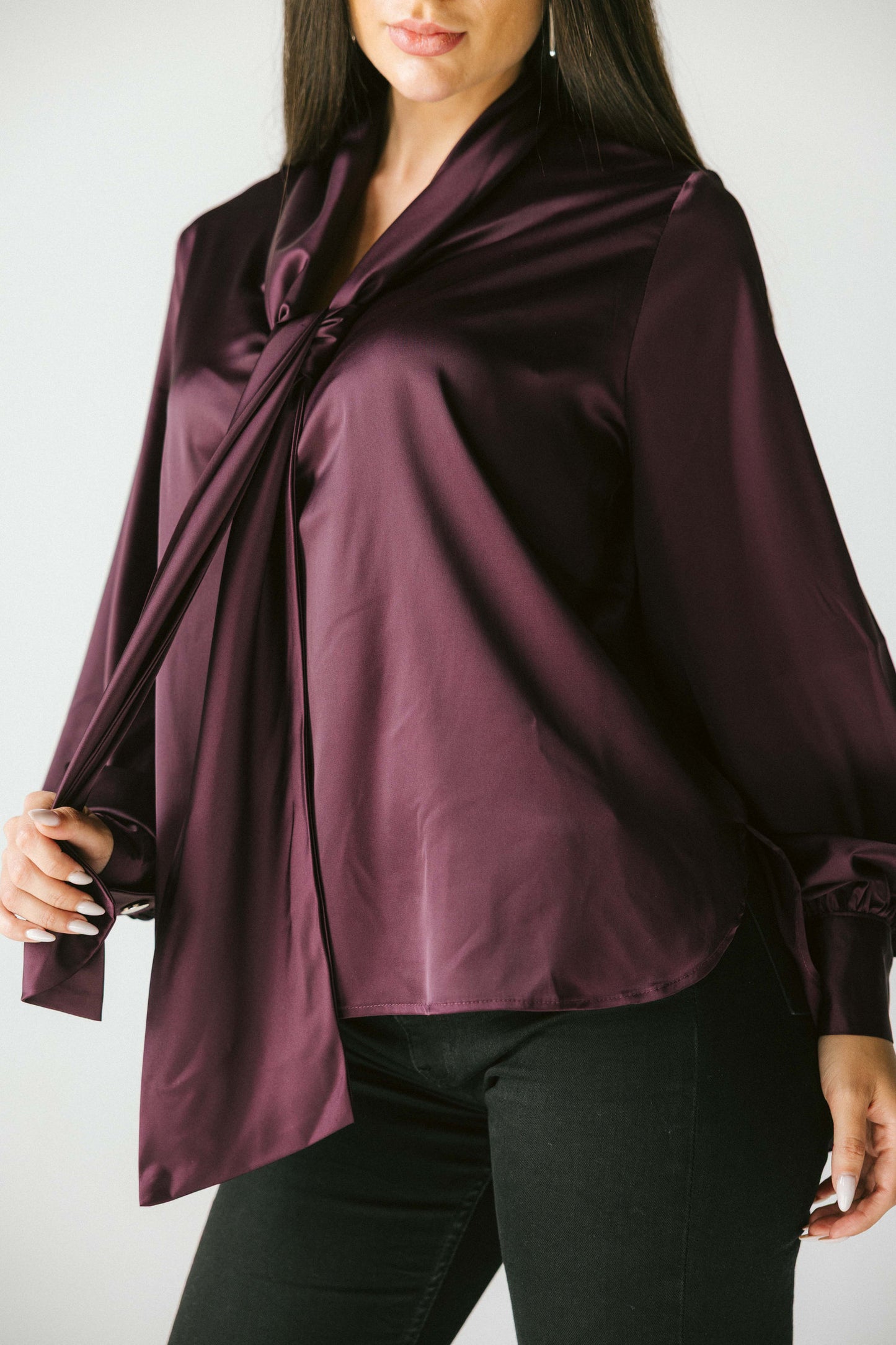 Tie Blouse