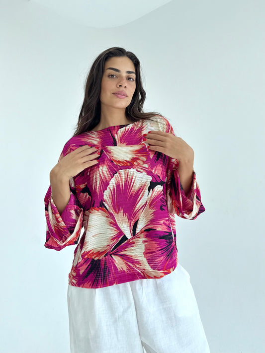 Tropical bloom top