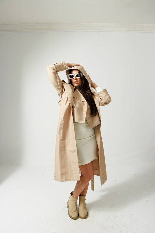 Two pieces trench coat