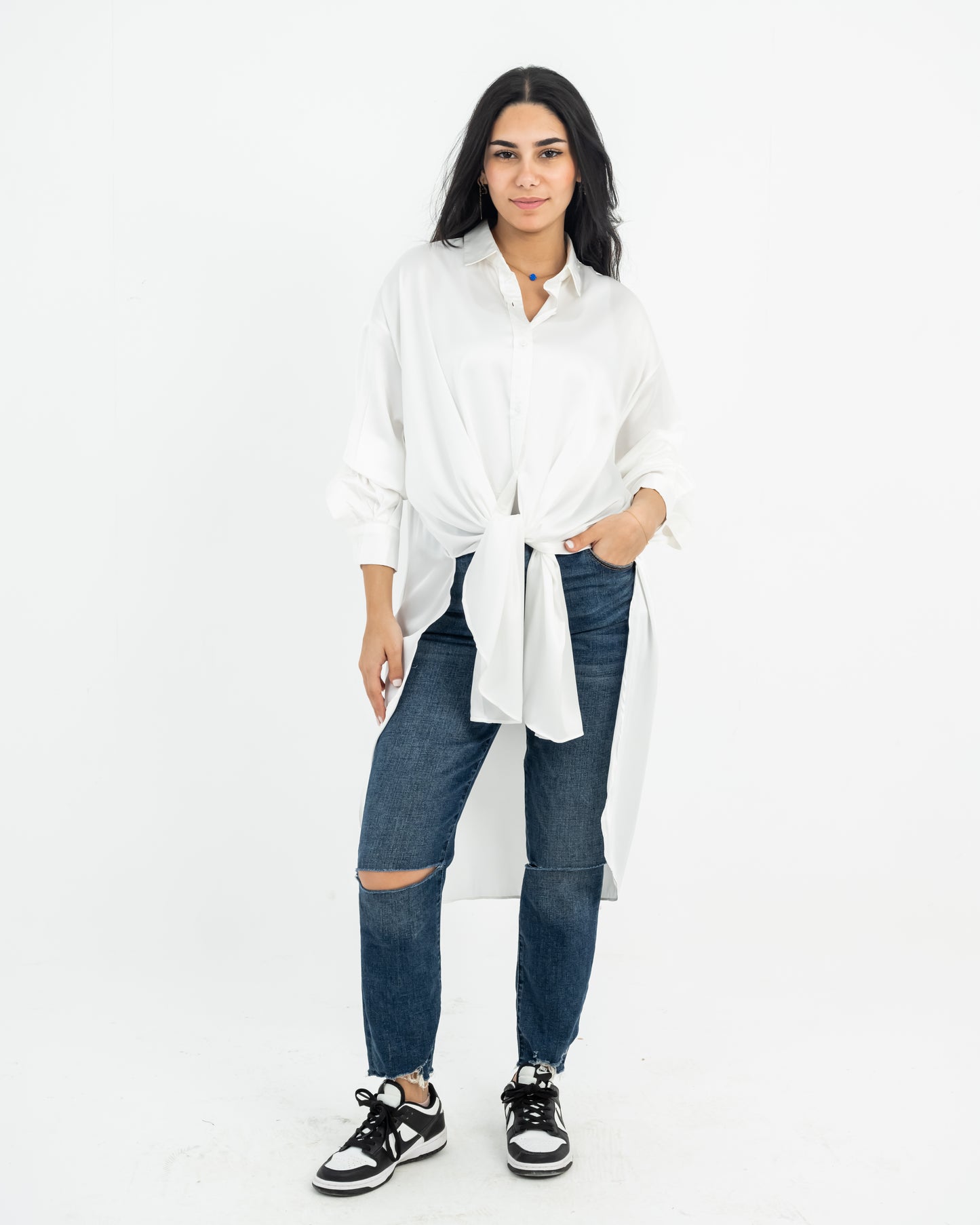 Classic Twist silk shirt